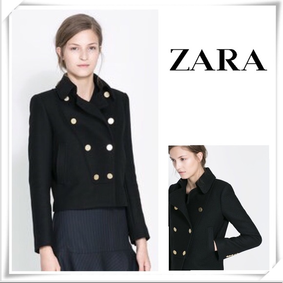 short double breasted jacket